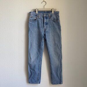 Levi's 501 Premium Skinny Medium Wash SZ 30x25 / L